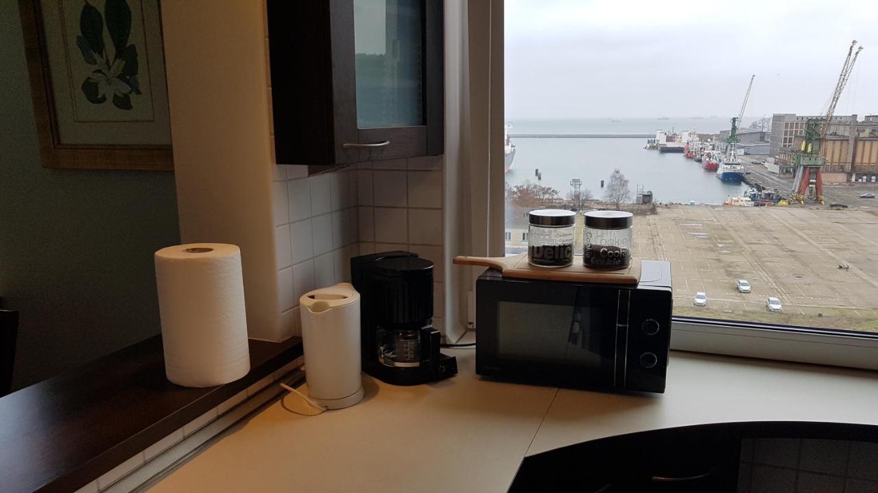 Gdynia Centrum Z Pieknym Widokiem Na Morze I Balkonem 9 Pietro Przy Sea Towers מראה חיצוני תמונה